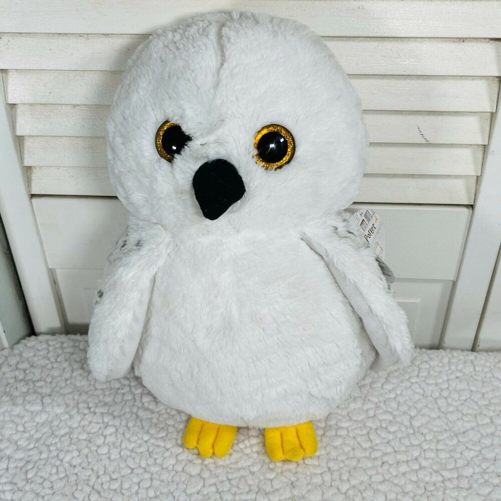 Harry Potter Hedwig Owl Wizarding World Large Plush Stuffed Just Play 13"